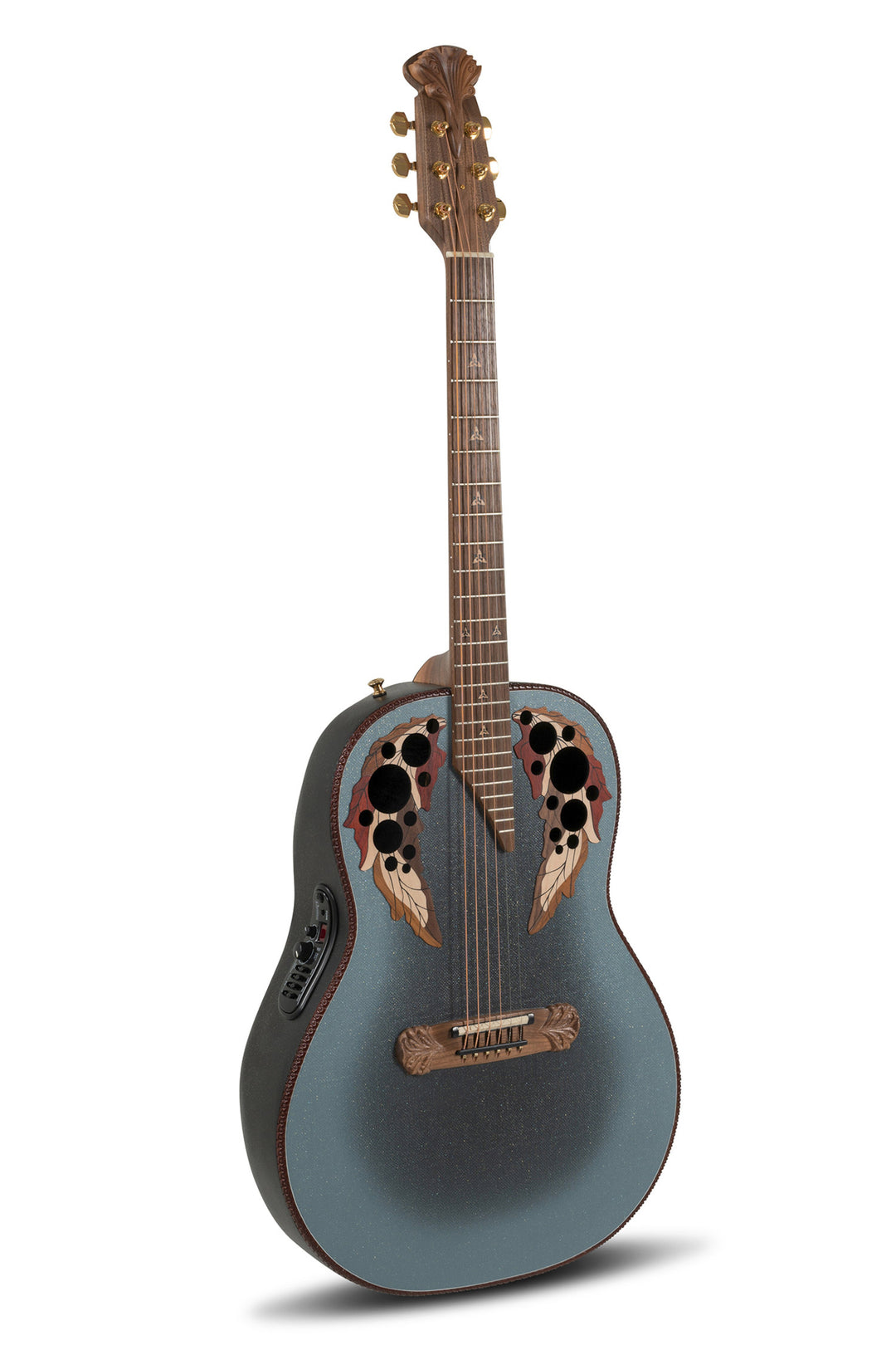 Adamas chitarra elettroacustica 1687GT Deep Non-Cutaway - Reverse Blue Burst (1687GT-8-G)