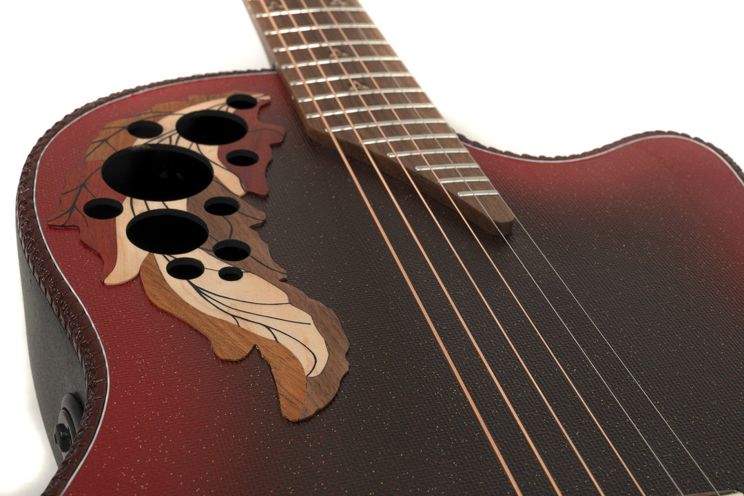 Adamas Chitarre elettroacustiche 2087GT Deep Contour Cutaway - Reverse Red Burst (2087GT-2-G)