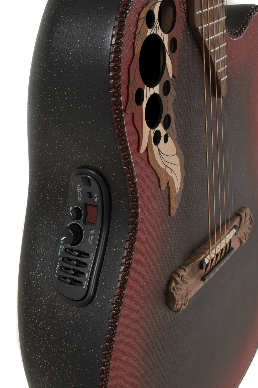 Adamas Chitarre elettroacustiche 2087GT Deep Contour Cutaway - Reverse Red Burst (2087GT-2-G)