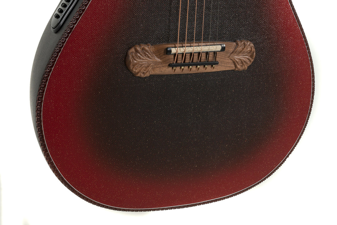 Adamas Chitarre elettroacustiche 2087GT Deep Contour Cutaway - Reverse Red Burst (2087GT-2-G)