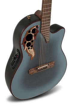 Adamas Chitarre E-Acoustic 2087GT Deep Contour Cutaway - Reverse Blue Burst (2087GT-8-G)