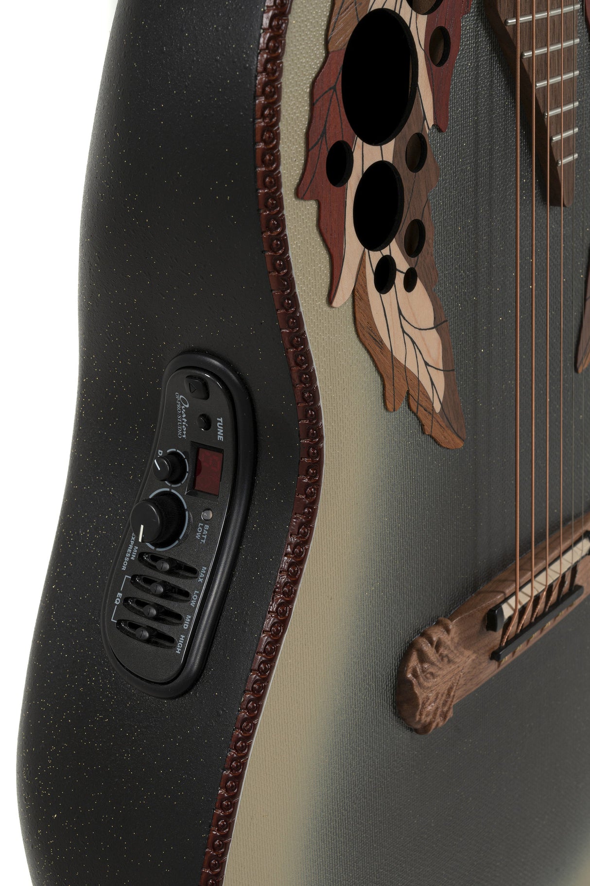 Adamas E-Acoustic Guitar 1687GT Deep Non-Cutaway - Reverse Beige Burst (1687GT-7-G)