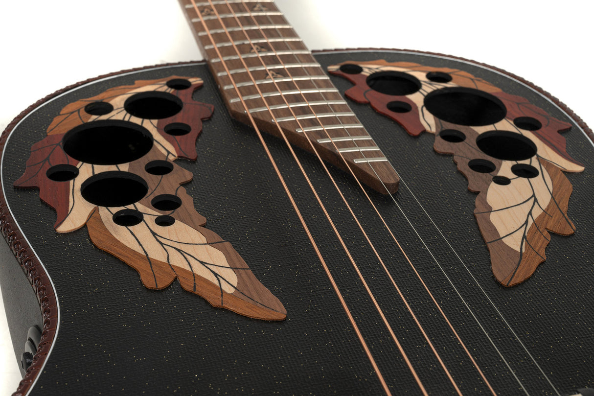 Adamas E-Acoustic Guitar 1687GT Deep Non-Cutaway - Black (1687GT-5-G)