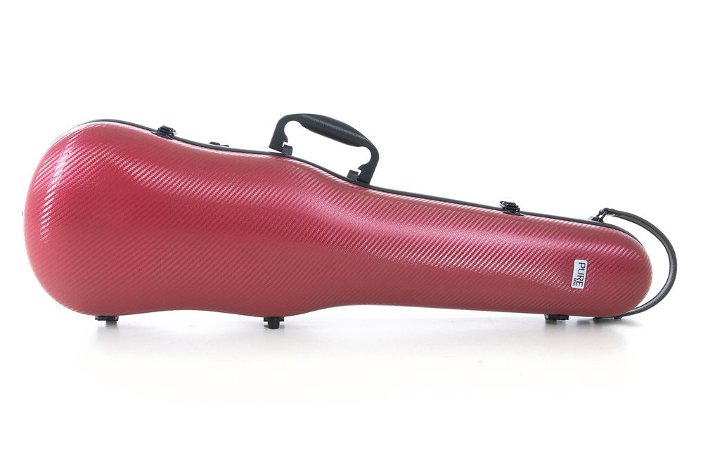 Custodia sagomata GEWA Polycarbonate 1.8 per violini 4/4, rossa