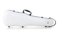 GEWA Polycarbonate 1.8 custodia sagomata per violini 4/4, bianca