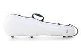 GEWA Polycarbonate 1.8 custodia sagomata per violini 4/4, bianca