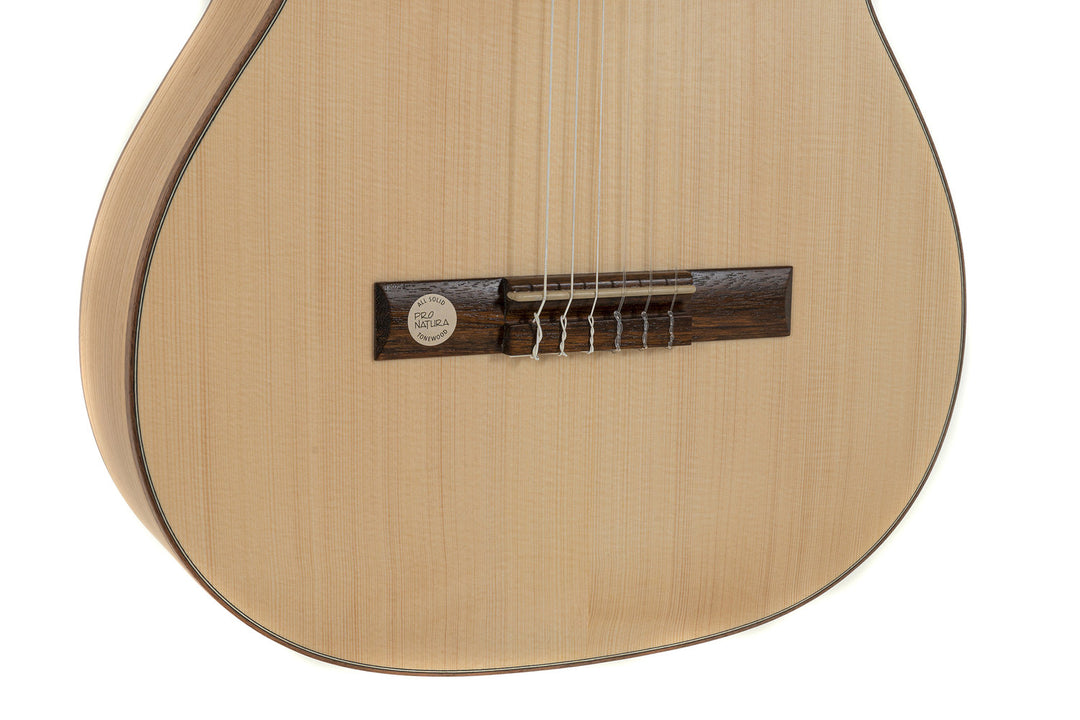 GEWA Classical guitar Pro Natura Gold 4/4 - 4/4, interamente massiccia (Cherry)