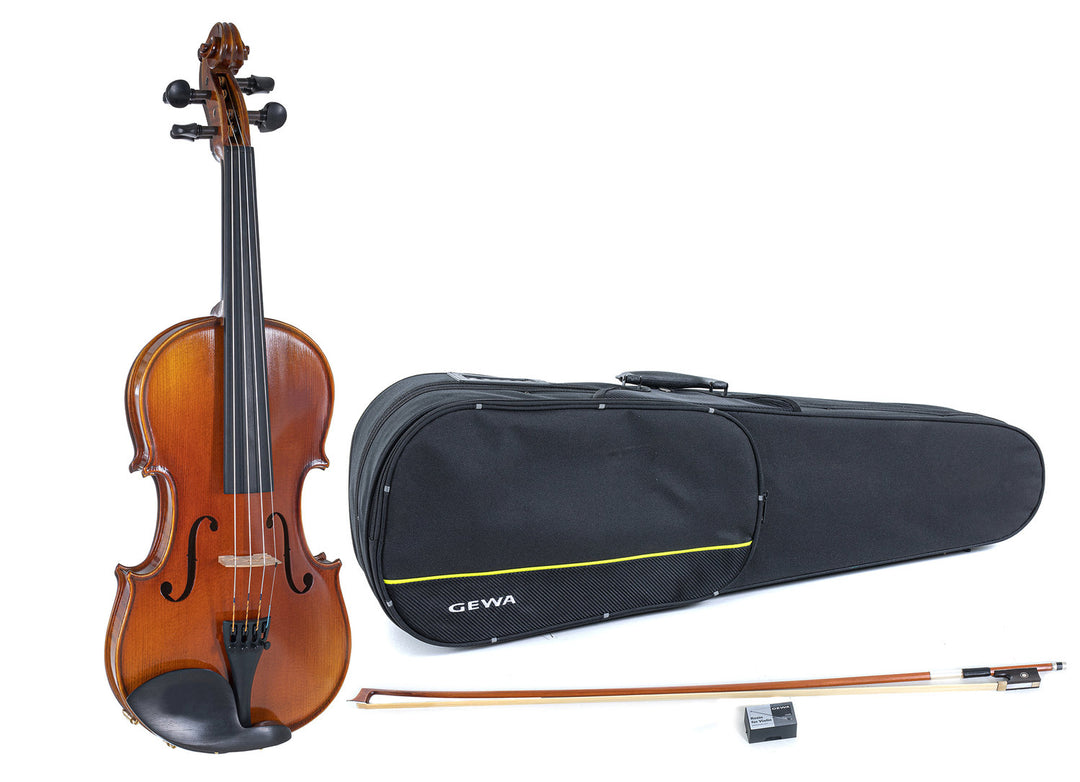 GEWA Violini Maestro 1 - 3/4 (Ready to play incl. shaped case, Massassanduba bow and Larsen Aurora strings, transport-secured)