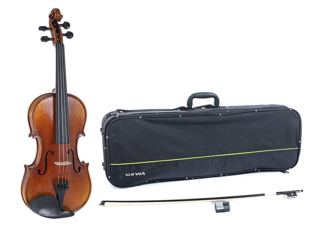 GEWA Violin Maestro 2 - 3/4 (Ready to play incl. violin case, carbon bow and Larsen Aurora strings, transport-secured)