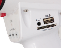 LTC Megafono con USB, SD e ingresso AUX