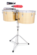 Latin Percussion Timbales Tito Puente Thunder Timbs - Brass (LP258-B)
