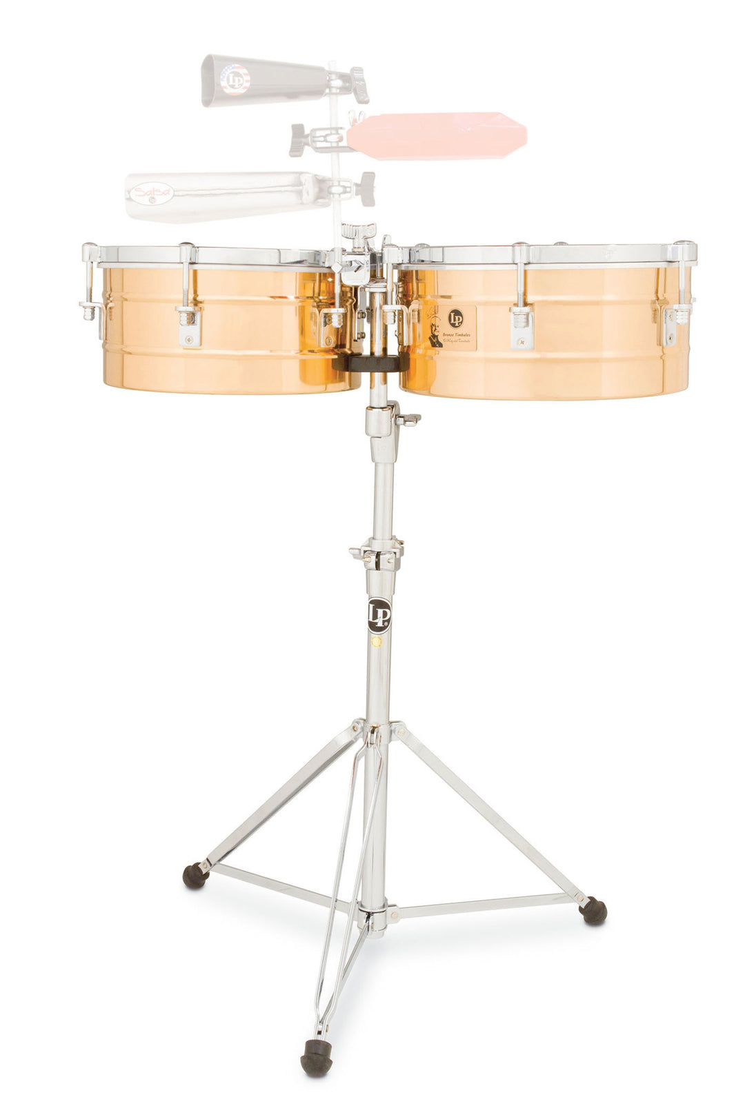 Latin Percussion Timbales Tito Puente in bronzo - 13"/14" (LP256-BZ)
