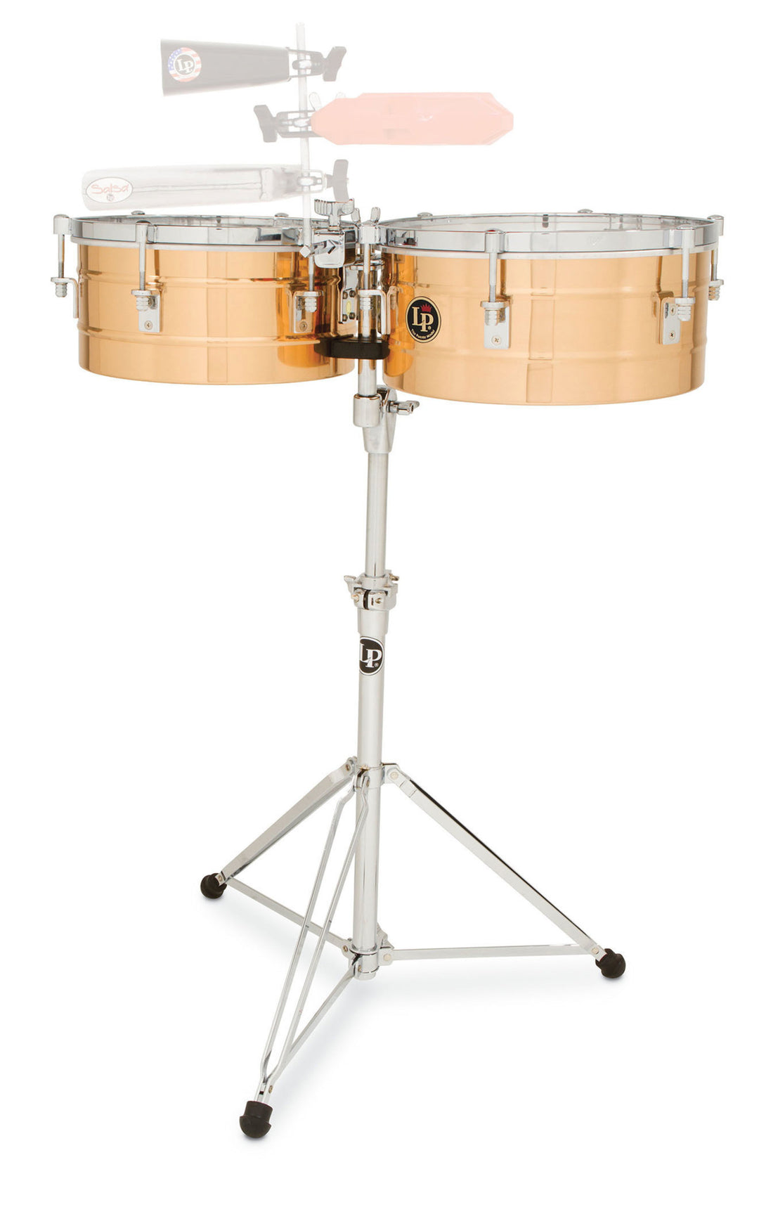 Latin Percezione Timbales Tito Puente Bronze - 14"/15" (LP257-BZ)