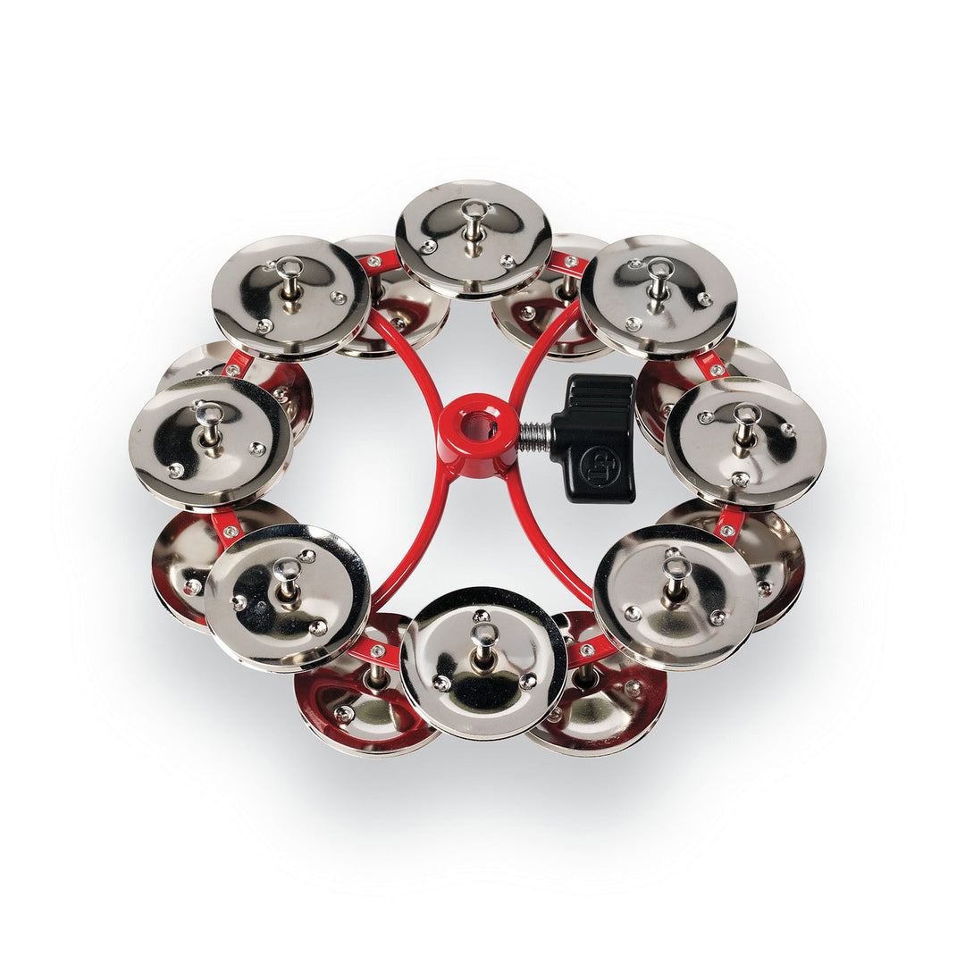 Latin Percussion Tambourine City Hi-Hat Jingle Ring - doppia fila (LP191NYD)