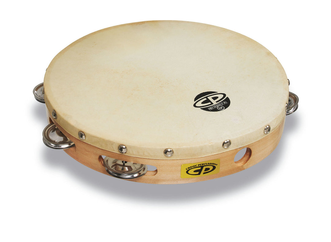 Latin Percussion Tamburello CP Wood - 10", fila singola (CP379)