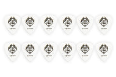 Plettri Fire & Stone Monster "Skull", bianchi, 0,81 mm, 12 pezzi