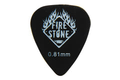 Fire & Stone Monster plettri "Dragon", nero, 0,81 mm, 12 pz.