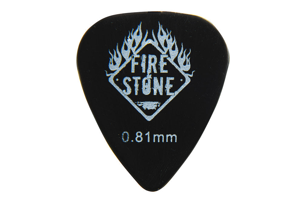 Fire & Stone Monster plettri "Dragon", nero, 0,81 mm, 12 pz.