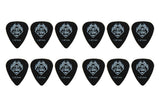 Fire & Stone Monster plettri "Dragon", nero, 0,81 mm, 12 pz.