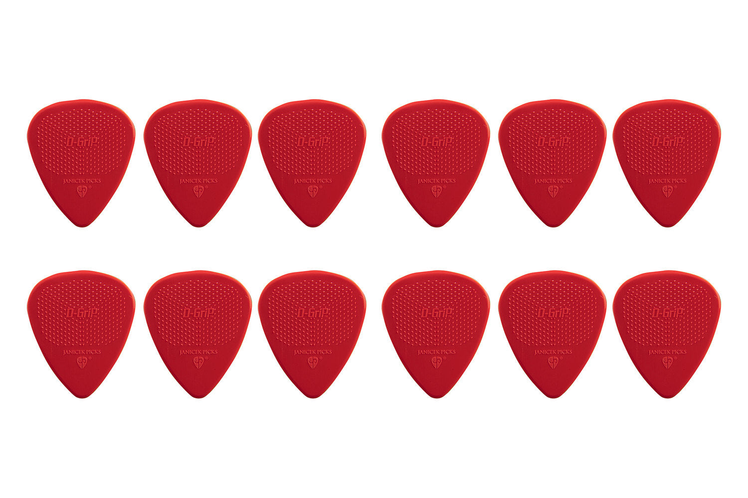 D-Grip Pick Janicek Nylonpicks - 0,73 red
