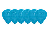 Plettri D-Grip Janicek Jazz A, 1,00 mm, azzurro cielo, 6 pz.