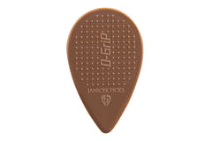 Plettri D-Grip Janicek Balkan, 0,90 mm, marroni, 6 pezzi
