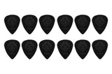 Fire & Stone plettri in nylon 1,00 mm, neri, 12 pezzi