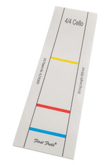 First Fret adesivi per tastiera per violoncello 1/8, 460 mm