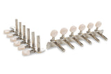 Meccaniche GEWA per chitarre western a 12 corde, paletta scanalata, 6+6