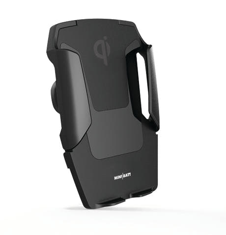 MINIBATT Supporto per Cellulare per Auto con Caricatore Wireless