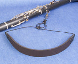 Neotech Clarinet Loop Strap, tracolla nera per clarinetto, da 44,5 a 58,4 cm