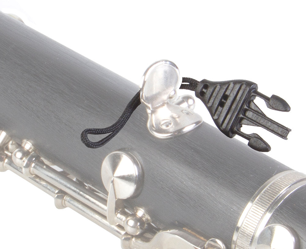 Neotech Clarinet Loop Strap, tracolla nera per clarinetto, da 44,5 a 58,4 cm