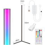 LIGHT4ME Lampada da pavimento angolare a stelo 1