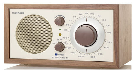 Tivoli Audio Model ONE BT Bluetooth Altoparlante (Noce, Beige)