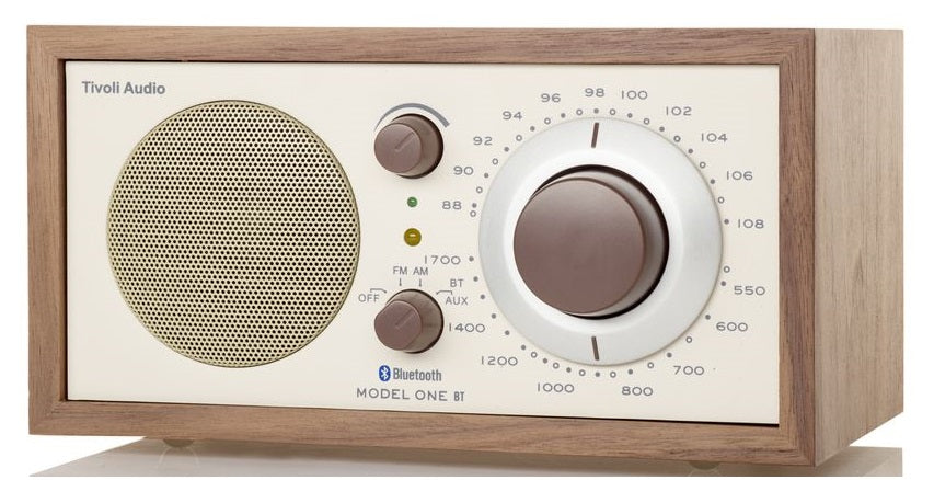 Tivoli Audio Model ONE BT Bluetooth Altoparlante (Noce, Beige)