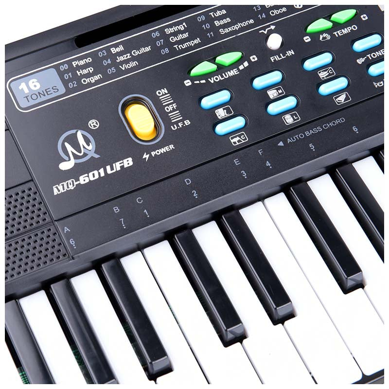 MQ 601 UFB PIANO tastiera per organo con microfono