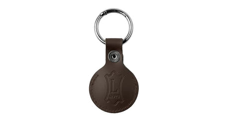 Levys A66AIR portachiavi AirTag, marrone, A66AIR-DBR