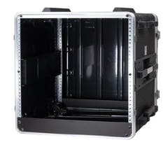 19" Rack Case con ruote trolley (9u)