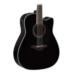 Yamaha FX370C Chitarre Elettroniche Acustiche (Nero)