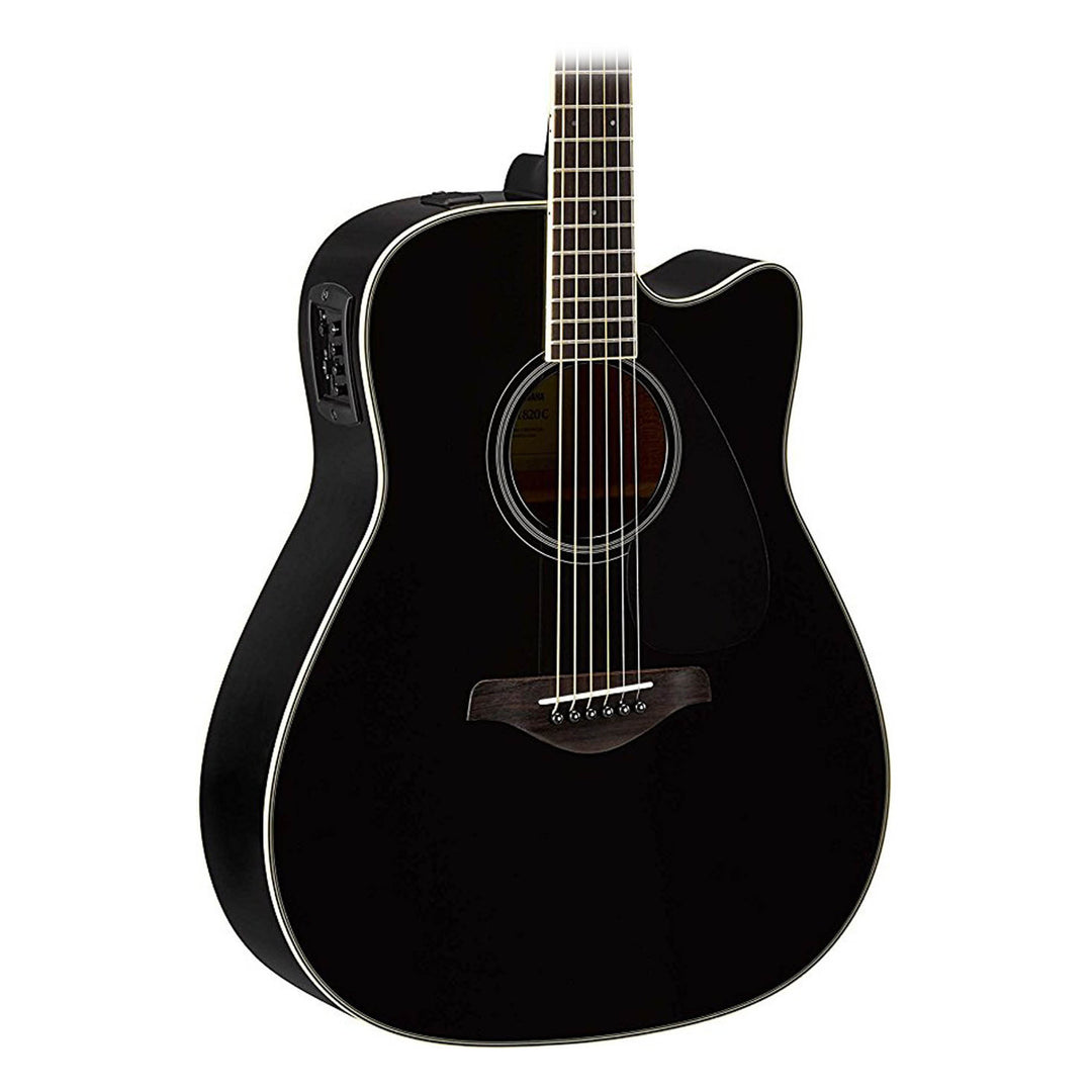 Yamaha FX370C Chitarre Elettroniche Acustiche (Nero)