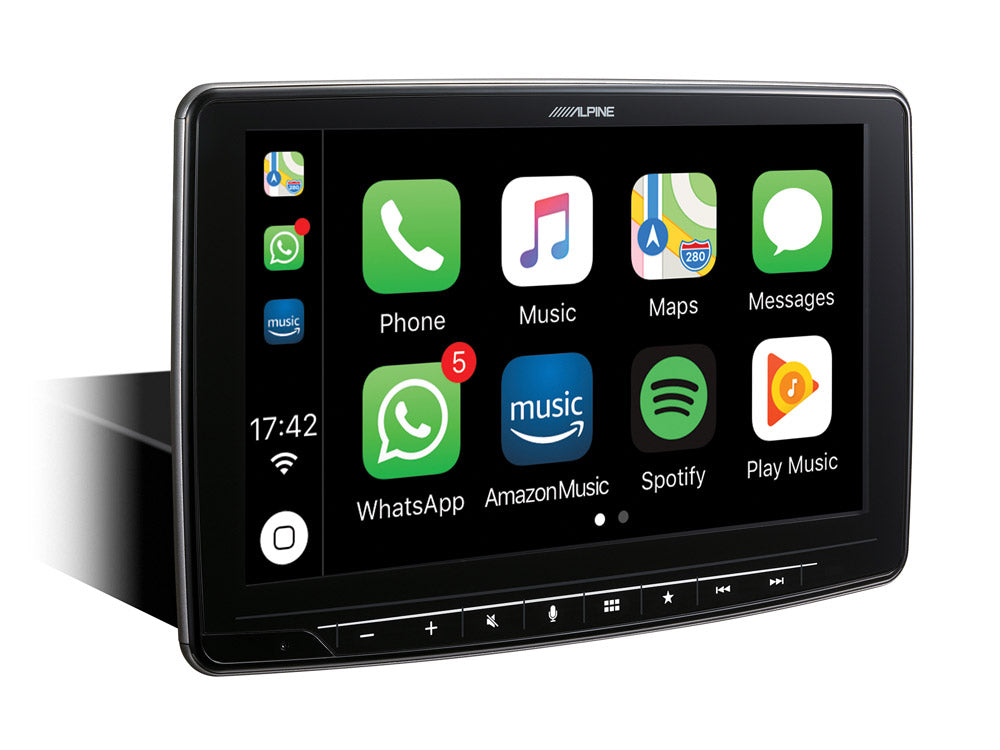 Apple Carplay, Android Auto in Fiat 500 Beige Interni (2007-2015)