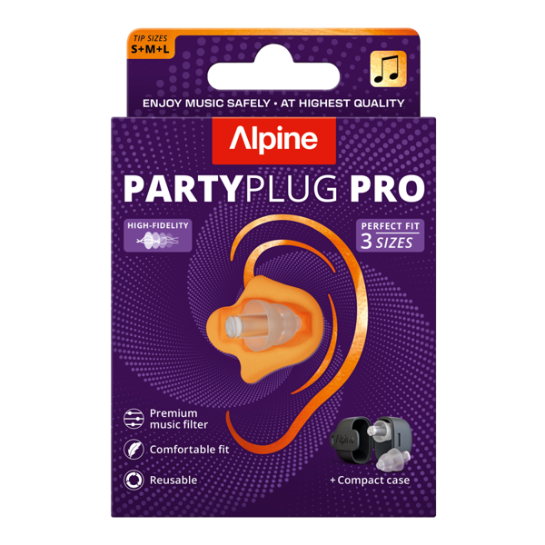 Alpine Partyplug Pro Tappi per orecchie (Clear)