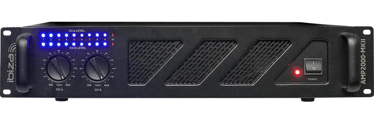 Ibiza AMP2000-MKII Power Amplifier (2x1500W)
