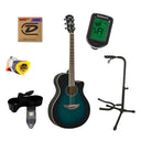 Yamaha APX600 Pacchetto Iniziale (Oriental Blue Burst)