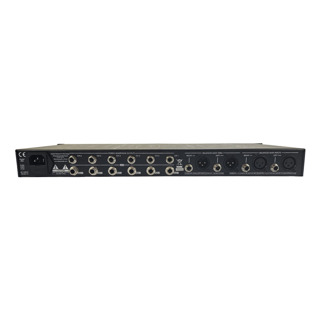 ART Amplificatore per cuffie PRO 6 canali