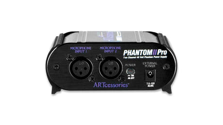 ART Scatola PhantomPower a 2 canali