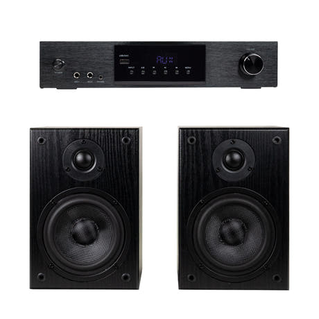 SoundMate HBS-05 Altoparlanti da scaffale & Amplificatore HiFi