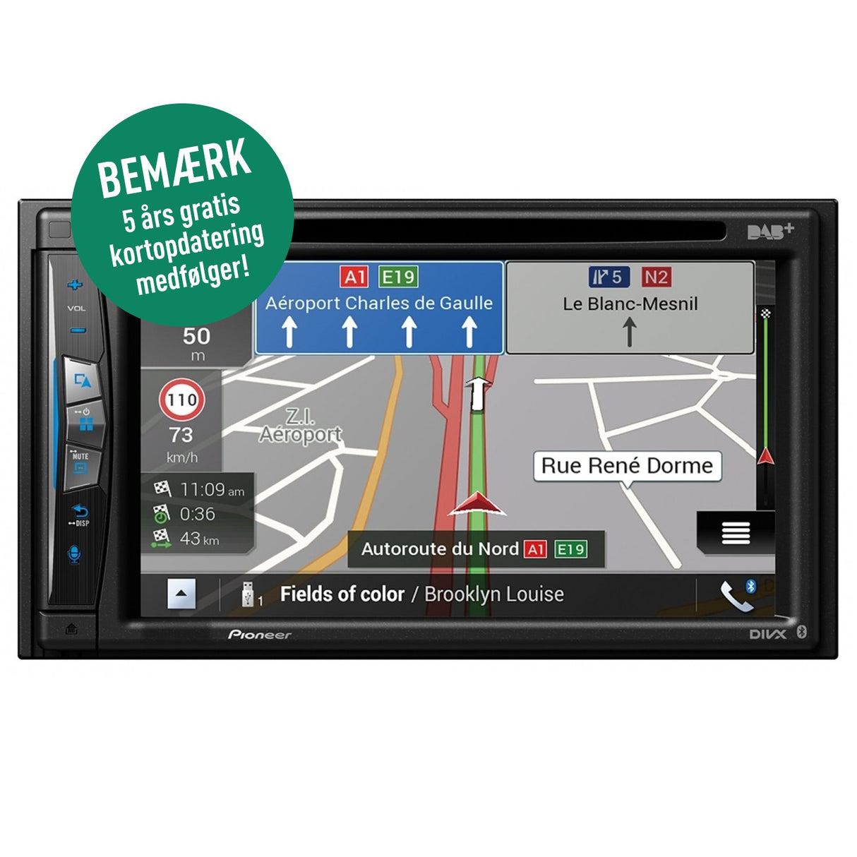 Pioneer AVIC-Z730DAB Navigation / Wireless CarPlay and Bluetooth