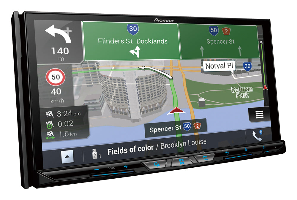 Pioneer AVIC-Z930DAB Navigazione GPS, Apple CarPlay Wireless e Bluetooth