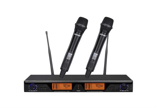 Acemic Sistema Microfoni senza fili - con 2 microfoni - EX-220